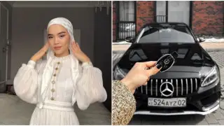 Казахстанский футболист подарил жене Mercedes на 8 Марта