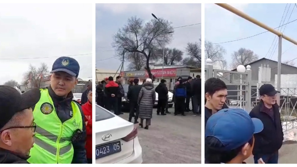 Недовольные повышением тарифа на электричество люди перекрыли трассу в Талгаре