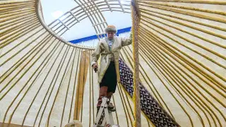 В Астане прошел мастер-класс по созданию юрт