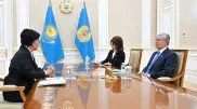 Президент принял народную артистку Жанию Аубакирову