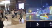 Момент нападения и стрельба: появились новые видео теракта в "Крокус сити холле"