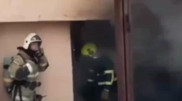 Крытый паркинг загорелся в Астане: появилось видео с места ЧП