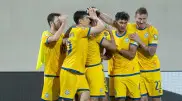 Сборная Казахстана по футболу проиграла Люксембургу