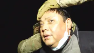 Кыргызского олигарха Райымбека Матраимова доставили в наручниках в Бишкек