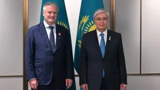 Токаев встретился с генсеком Организации экономического сотрудничества и развития