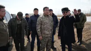 В области Абай эвакуированные из зоны подтоплений жители возвращаются домой