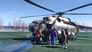 Вертолет не смог сесть в затопленном ауле: что происходит на месте ЧП