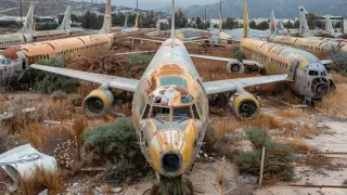 Куда уходят самолеты "после смерти" в Казахстане