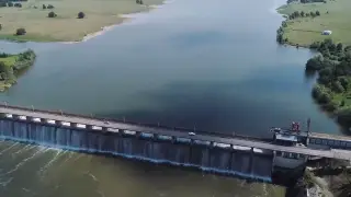 Перелив воды через плотину Сергеевского водохранилища произошел на севере Казахстана