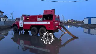 Подтопления произошли в селе под Астаной