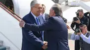 Токаев прилетел в Узбекистан