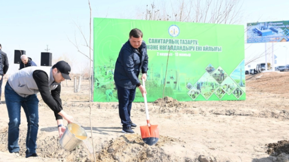 В Кызылординской области продолжается республиканская экологическая акция 