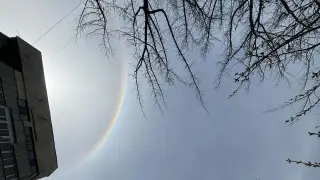 Необычное явление замечено в небе над Алматы