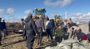Поселок близ Астаны под угрозой затопления
