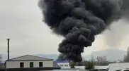 Крупный пожар в Каскелене: пострадали 3 человека