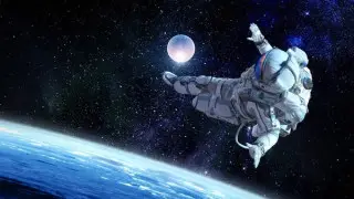 Можно ли играть в футбол в космосе? Невероятные кадры с орбиты