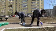 Жители Караганды массово выходят на субботник