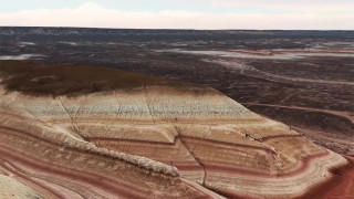 "Напоминает большой торт тирамису": необычные ландшафты восхитили Казнет