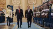Токаев встретил Жапарова в Акорде