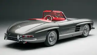 3500 часов ушло на "вторую жизнь" для Mercedes-Benz 300SL Roadster
