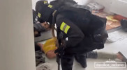 Противодействие экстремизму: полиция показала задержание иностранца в Астане