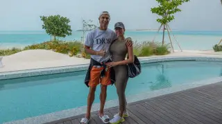 Криштиану Роналду показал фото с Джорджиной из сауны