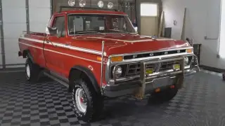 Старенькому Ford F-250 дали вторую жизнь спустя 35 лет. Видео