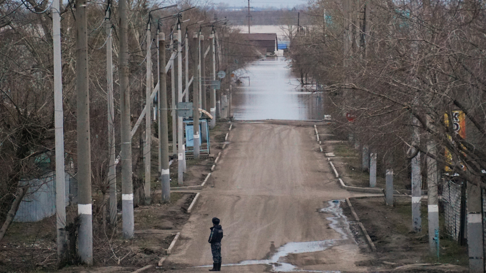 Город петропавловск затопило