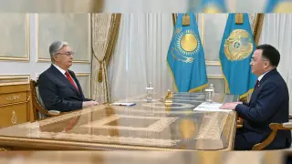 Токаев принял председателя Верховного суда