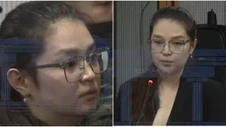 Жена Байжанова впервые выступила в суде