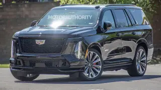 На шпионских снимках показался прототип нового Cadillac Escalade-V 2025