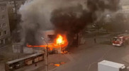 Взрыв в донерной в Астане: кадры с места ЧП