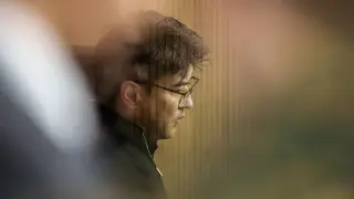 Как Бишимбаев вел себя во время оглашения приговора: видео