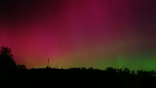 Полярное сияние наблюдали жители на севере Казахстана