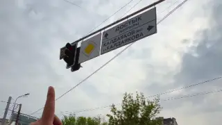 Что происходит на одном из проблемных перекрестков Алматы