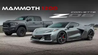 Ram TRX против Chevrolet Corvette C8: кто победит в гонке по прямой
