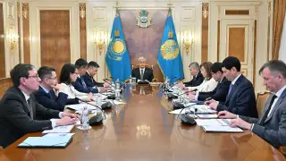 Инфляция, цифровой тенге, золотовалютный резерв: Токаев принял годовой отчет Нацбанка