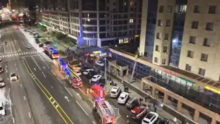 Пожар произошел в магазине в Астане