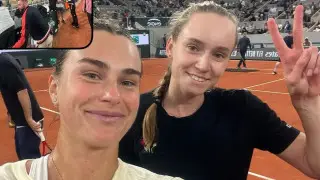 Рыбакина и Соболенко провели "дуэль" на корте "Ролан Гаррос"