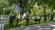 Во всех районах Шымкента продолжается акция "Таза Қазақстан"