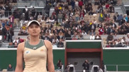Елена Рыбакина переломила ход матча на "Ролан Гаррос"