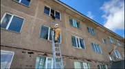 Женщину спасли во время пожара в Акмолинской области