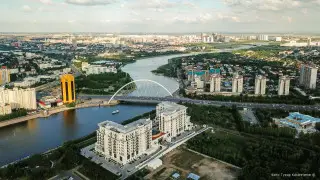 Один из главных мостов Астаны частично закроют на ремонт