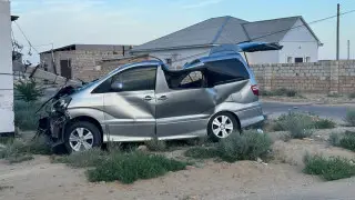 Двое школьников погибли, один серьезно пострадал в аварии близ Актау