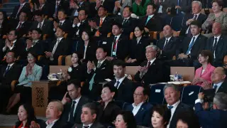 Президенты Казахстана и Южной Кореи посетили гала-концерт в Астане