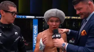 Асу Алмабаев одержал третью подряд победу в UFC