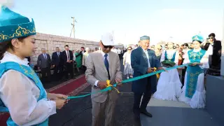 В Мангистау введена в эксплуатацию новая опреснительная установка при поддержке фонда "Халык"