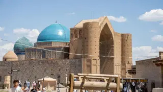 Тест-драйв EXEED в сильную жару. Автопробег #EXEEDEXPLORES прошел в Туркестане