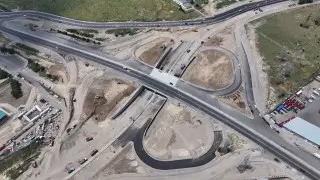 Движение на развязке Саина – Монке би откроют в конце июля в Алматы