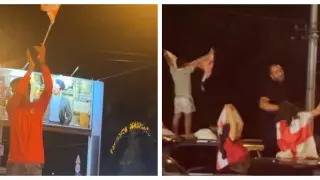 Сбылась грузинская мечта: грузины празднуют победу своей сборной на Евро-2024